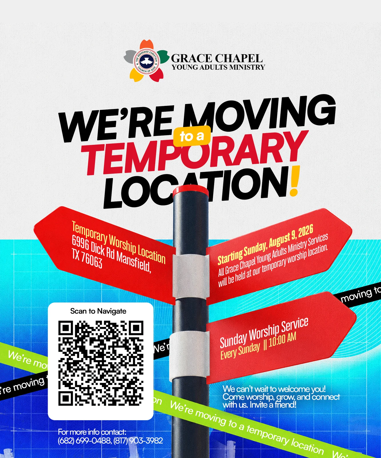 Grace Chapel — We Are Moving