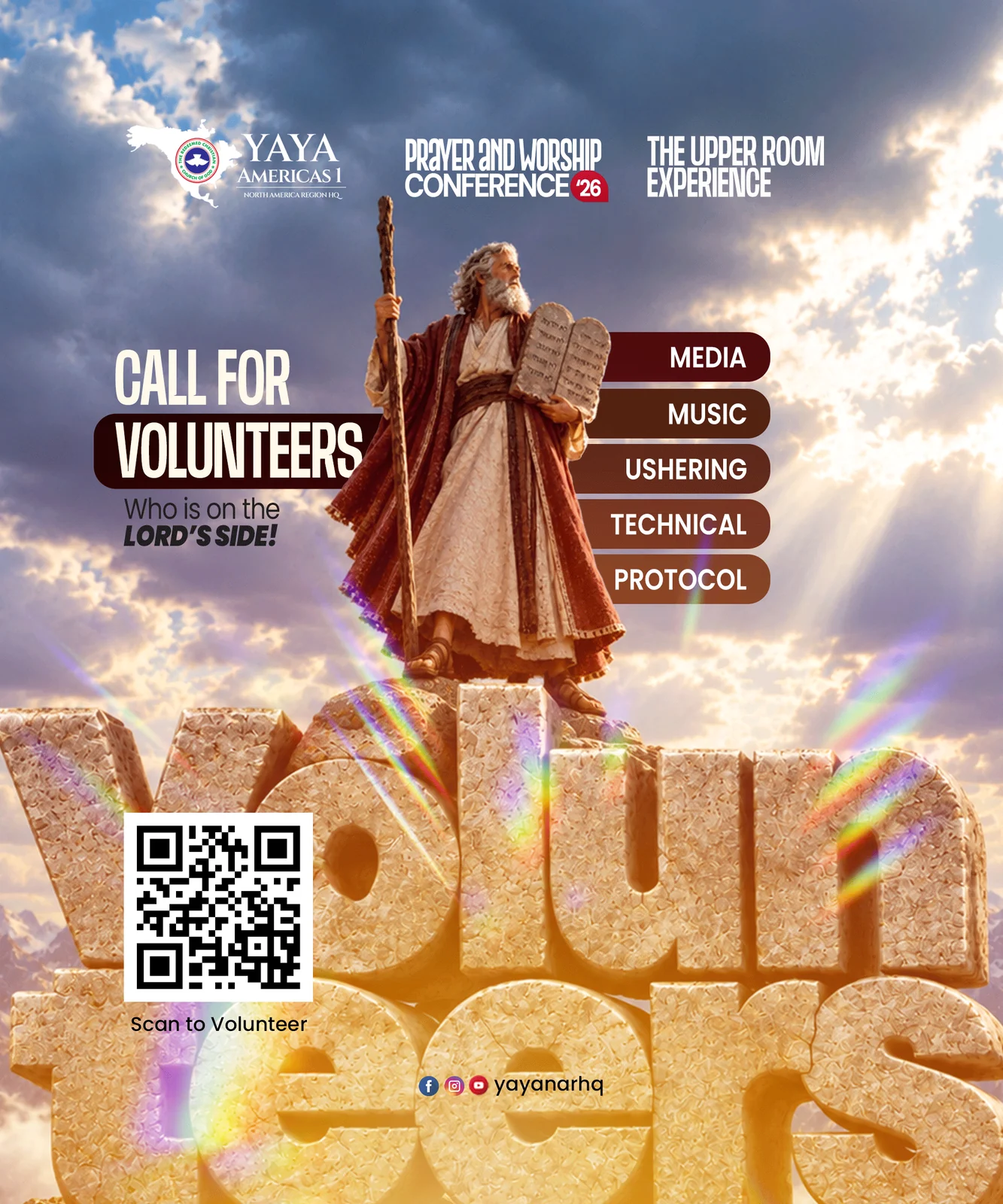 The Upper Room — Volunteers Registration