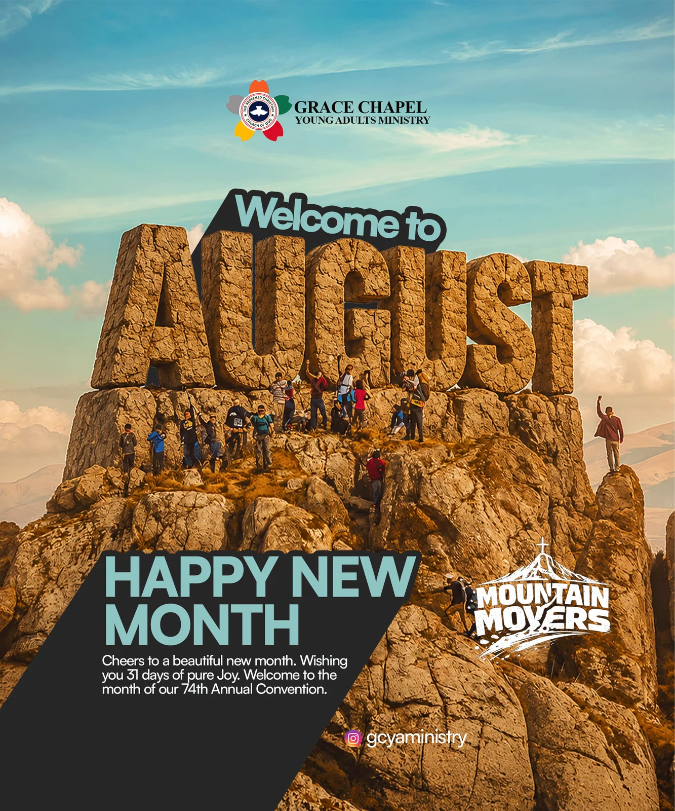 GCYM Ministry — August