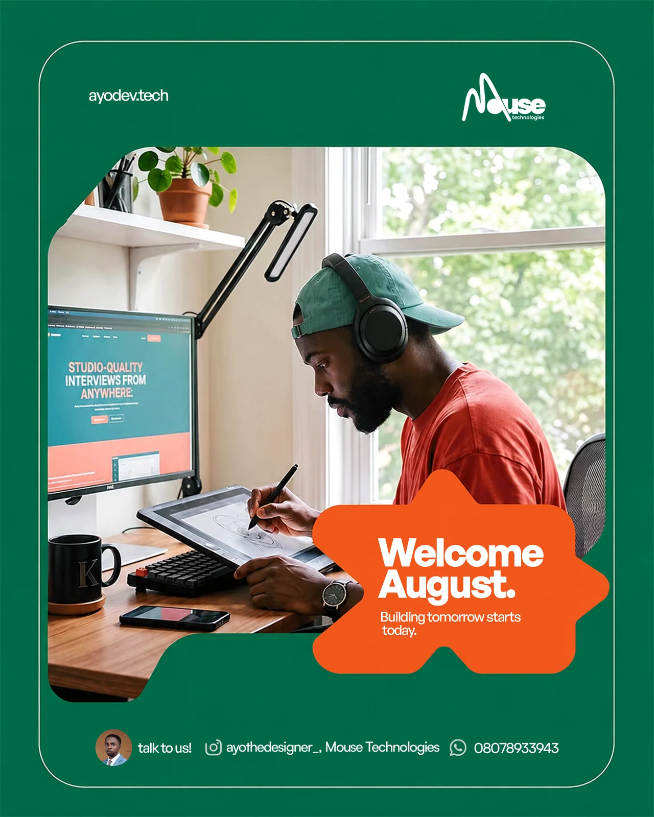 Welcome August — MouseTech