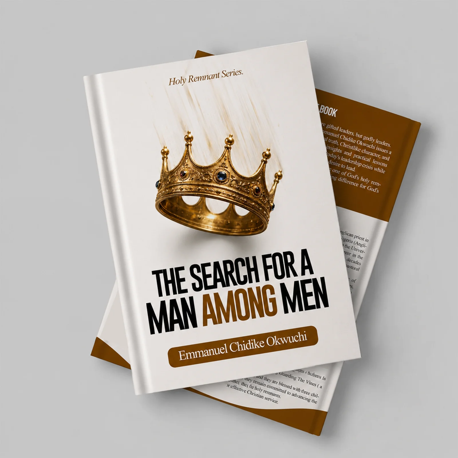 The Search for a Man Among Men mockup